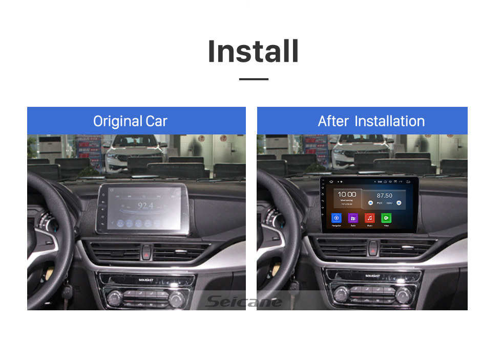 Seicane Carplay 9 inch Radio Android 13.0 for 2020-2022 SOUEAST A5 GPS Navigation Head Unit Bluetooth HD Touchscreen support TPMS DVR DAB+ Wifi Seicane Carplay 9 inch Radio Android 13.0 for 2020-2022 SOUEAST A5 GPS Navigation Head Unit Bluetooth HD Touchscreen support TPMS DVR DAB+ Wifi