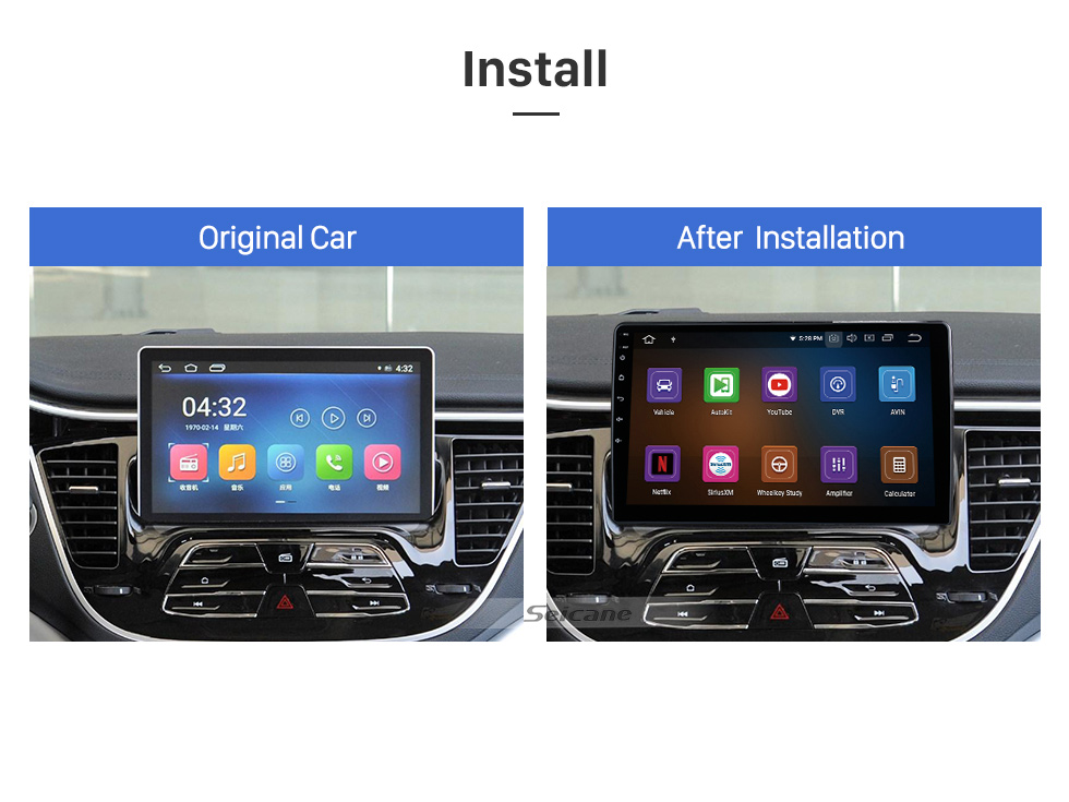 Seicane 10,1 Zoll Android 11.0 für 2019-2022 SOUEAST DX7 PRIME GPS-Navigationsradio mit Bluetooth HD Touchscreen-Unterstützung TPMS DVR Carplay-Kamera DAB+