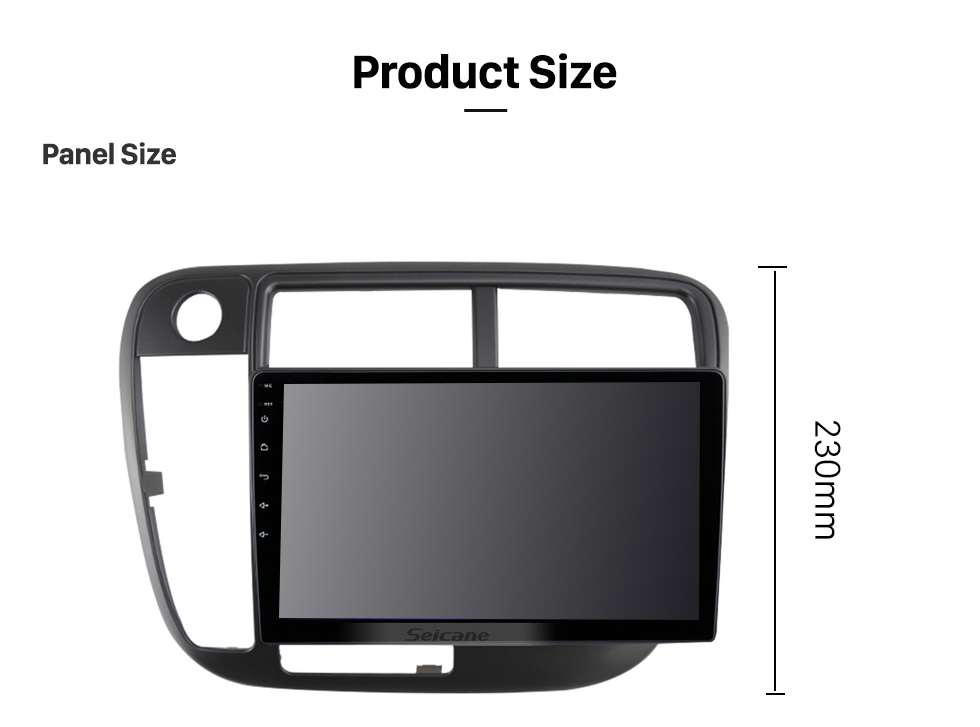 Seicane 9 inch Android 11.0 for 1996-2001 HONDA CIVIC GPS Navigation Radio with Bluetooth HD Touchscreen support TPMS DVR Carplay camera DAB+ Seicane 9 inch Android 11.0 for 1996-2001 HONDA CIVIC GPS Navigation Radio with Bluetooth HD Touchscreen support TPMS DVR Carplay camera DAB+