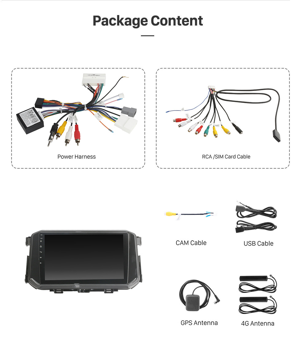 Seicane Radio del mercado de accesorios con pantalla táctil HD Android 13.0 de 10.1 pulgadas para NISSAN TERRA 2021 con Carplay GPS Soporte Bluetooth Cámara AHD Control del volante