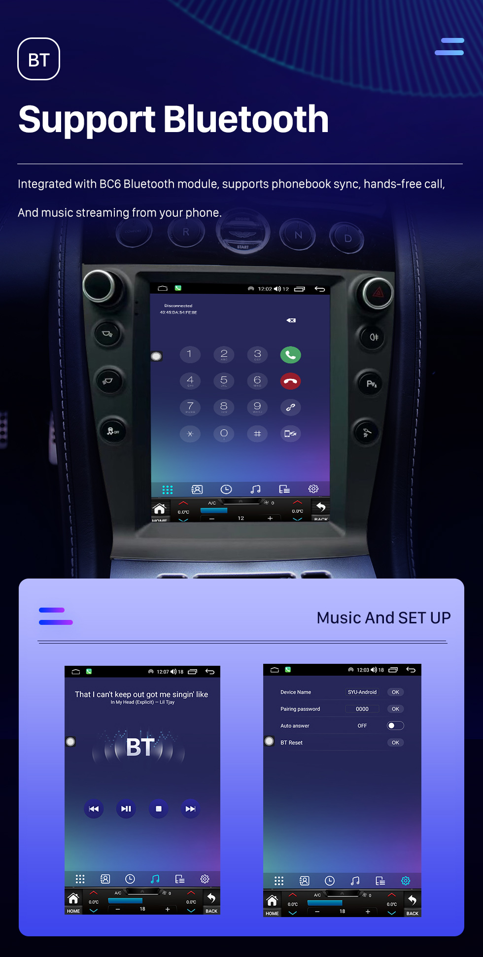 Seicane OEM 9.7 pulgadas Android 10.0 para 2005-2015 AstonMartin Radio Sistema de navegación GPS con pantalla táctil HD Bluetooth Carplay compatible con OBD2 DVR TPMS Seicane OEM 9.7 pulgadas Android 10.0 para 2005-2015 AstonMartin Radio Sistema de navegación GPS con pantalla táctil HD Bluetooth Carplay compatible con OBD2 DVR TPMS