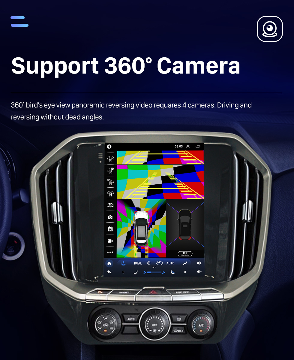 Seicane Radio con navegación GPS Android 10,0 de 9,7 pulgadas para 2016 JMC YUSHENG S350 YUHU con pantalla táctil HD Bluetooth AUX compatible con Carplay OBD2 Seicane Radio con navegación GPS Android 10,0 de 9,7 pulgadas para 2016 JMC YUSHENG S350 YUHU con pantalla táctil HD Bluetooth AUX compatible con Carplay OBD2