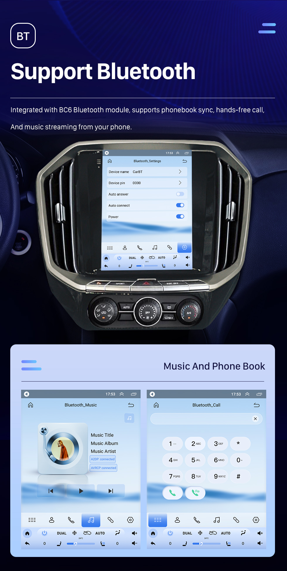 Seicane Radio con navegación GPS Android 10,0 de 9,7 pulgadas para 2016 JMC YUSHENG S350 YUHU con pantalla táctil HD Bluetooth AUX compatible con Carplay OBD2 Seicane Radio con navegación GPS Android 10,0 de 9,7 pulgadas para 2016 JMC YUSHENG S350 YUHU con pantalla táctil HD Bluetooth AUX compatible con Carplay OBD2