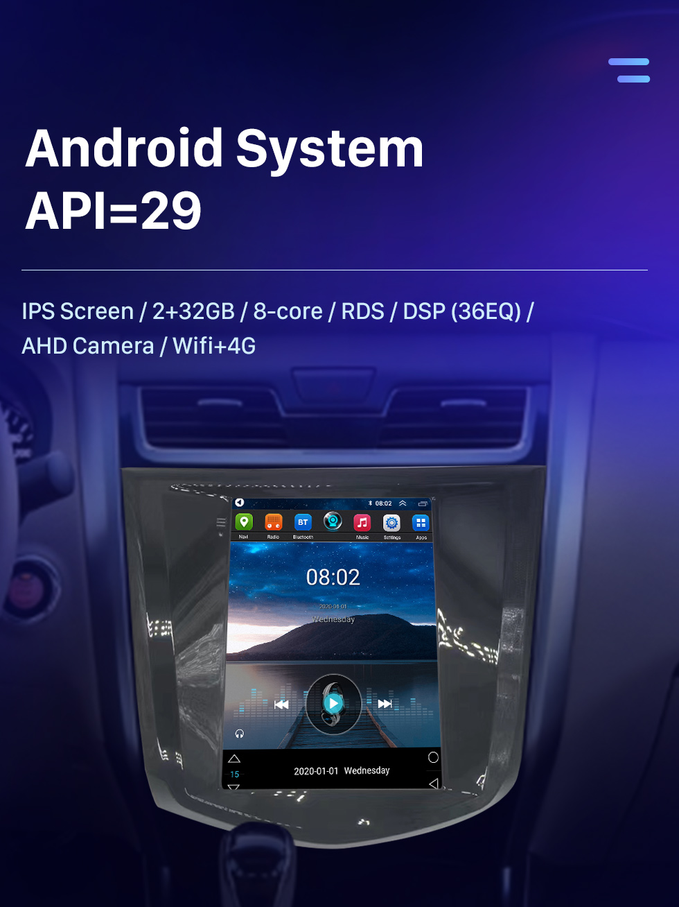 Seicane Carplay OEM 9.7 pulgadas Android 10.0 para 2012-2016 Nissan TEANA Radio Android Auto Sistema de navegación GPS con pantalla táctil HD Soporte Bluetooth OBD2 DVR Seicane Carplay OEM 9.7 pulgadas Android 10.0 para 2012-2016 Nissan TEANA Radio Android Auto Sistema de navegación GPS con pantalla táctil HD Soporte Bluetooth OBD2 DVR