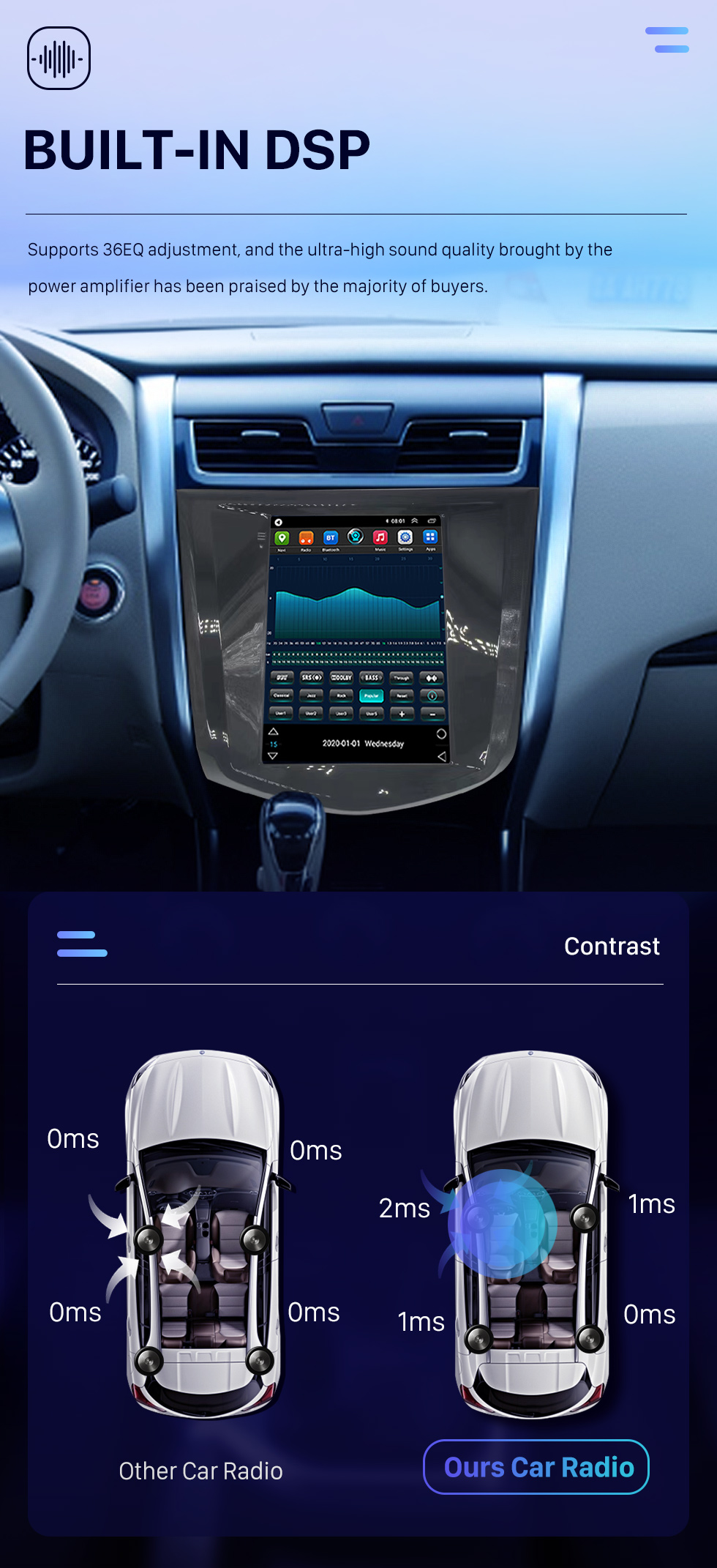 Seicane Carplay OEM 9.7 pulgadas Android 10.0 para 2012-2016 Nissan TEANA Radio Android Auto Sistema de navegación GPS con pantalla táctil HD Soporte Bluetooth OBD2 DVR Seicane Carplay OEM 9.7 pulgadas Android 10.0 para 2012-2016 Nissan TEANA Radio Android Auto Sistema de navegación GPS con pantalla táctil HD Soporte Bluetooth OBD2 DVR