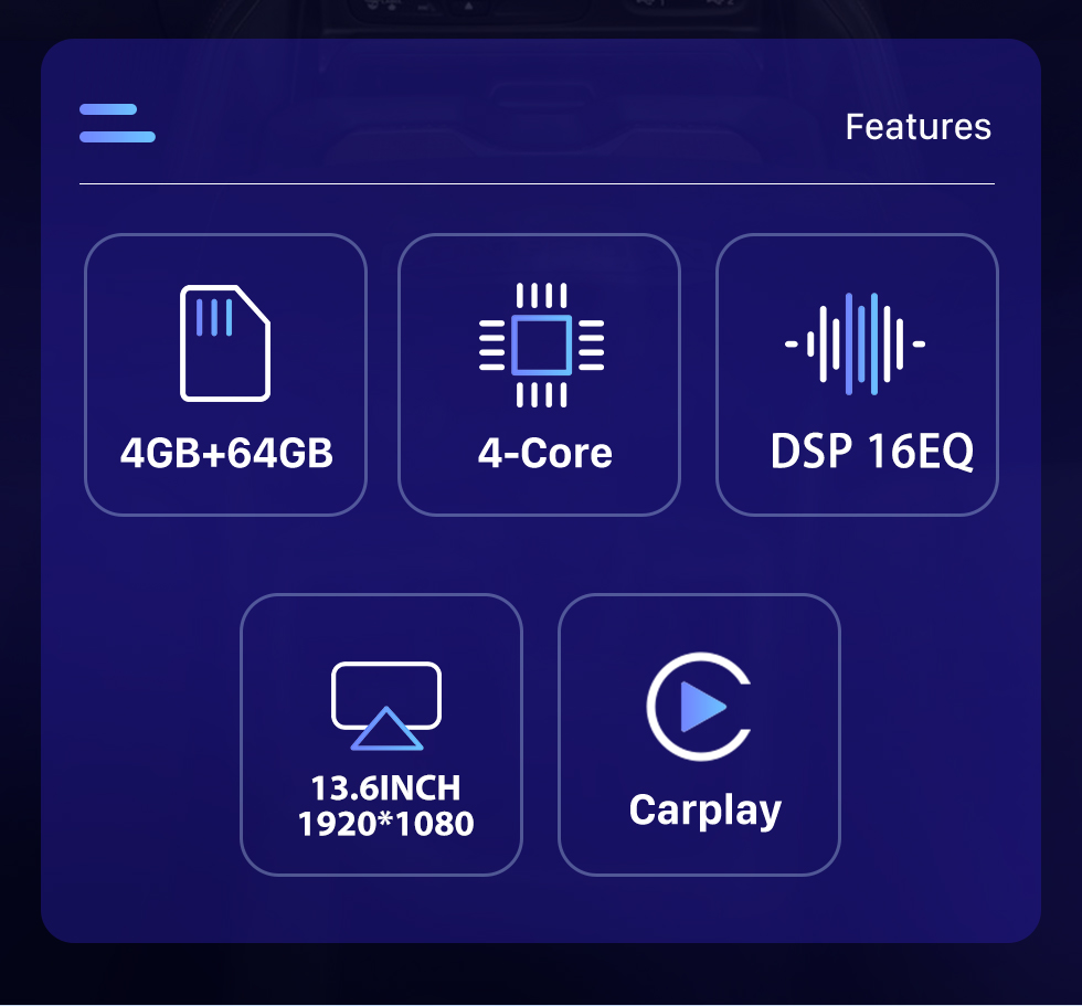 Seicane Carplay OEM 12,1 pouces Android 10.0 pour 2019 2020 2021 Dodge RAM Radio Système de navigation GPS automatique Android avec écran tactile HD Prise en charge Bluetooth OBD2 DVR