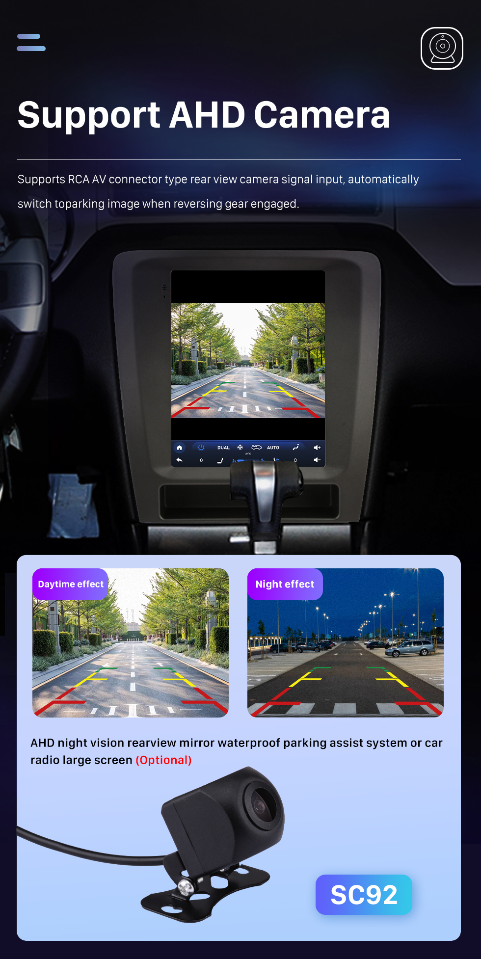 Seicane Carplay oem 9.7 polegadas android 10.0 para 2013-2014 ford mustang rádio android sistema de navegação gps automático com hd touchscreen bluetooth suporte obd2 dvr