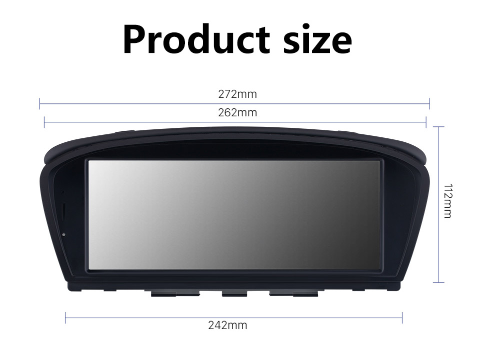 Seicane Сенсорный экран HD 8,8 дюйма для 2006-2010 2011 2012 BMW 5 3 серии E60 E61 E62 E63 E90 E91 E92 E93 Радио Android 11.0 Система GPS-навигации с поддержкой Bluetooth Carplay