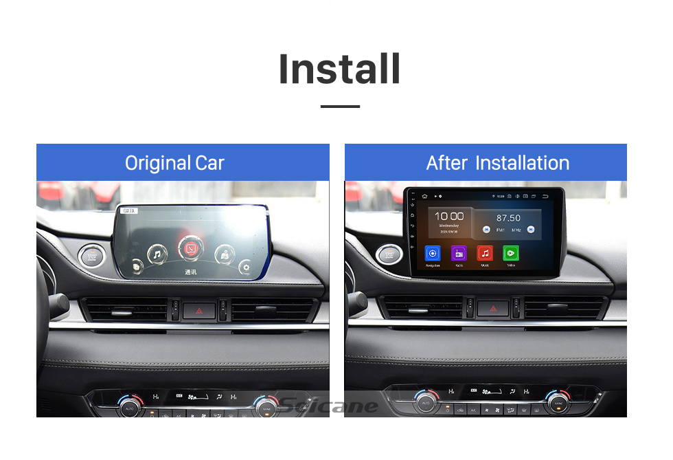 Seicane Carplay 9 inch Radio Android 13.0 for 2020 MAZDA ATENZA GPS Navigation Head Unit Bluetooth HD Touchscreen support TPMS DVR DAB+ Wifi Seicane Carplay 9 inch Radio Android 13.0 for 2020 MAZDA ATENZA GPS Navigation Head Unit Bluetooth HD Touchscreen support TPMS DVR DAB+ Wifi