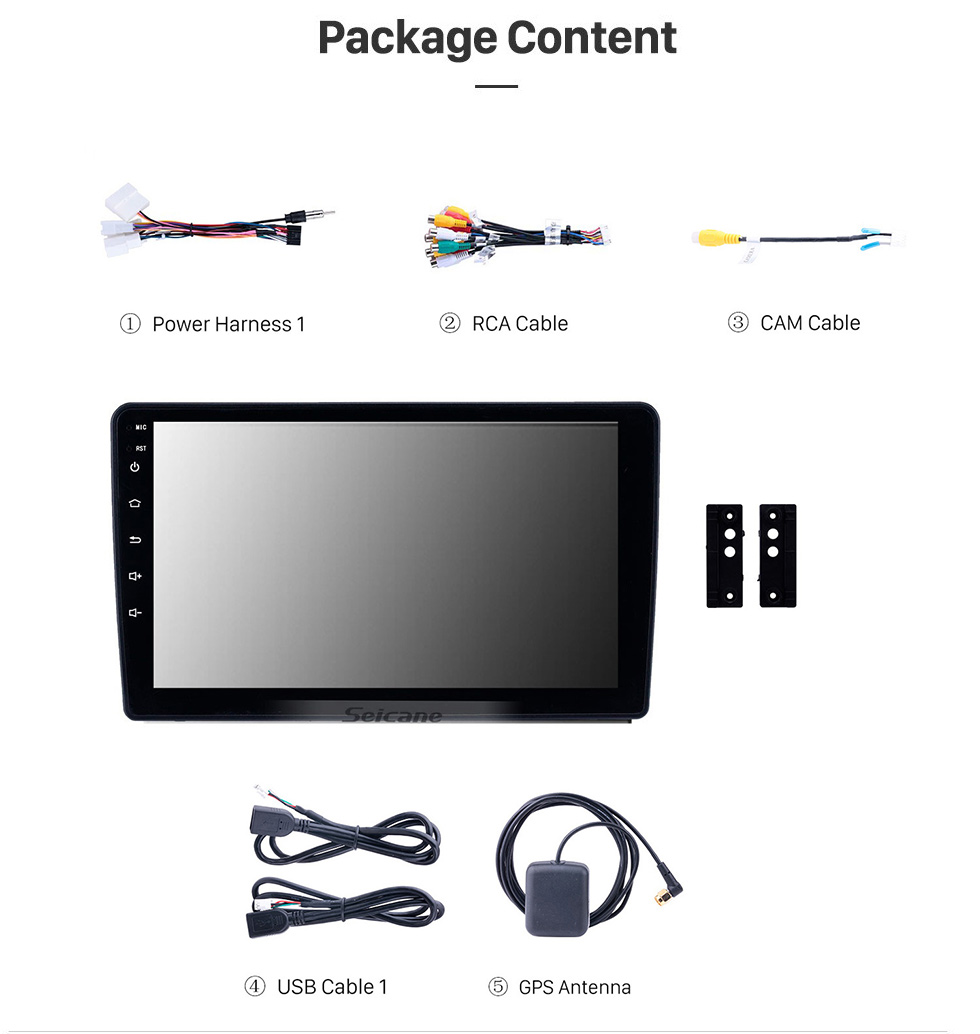 Seicane 9 pouces Android 11.0 pour 2004 TOYOTA VIOS FJ Radio de navigation GPS avec prise en charge de l'écran tactile Bluetooth HD TPMS DVR Caméra Carplay DAB + Seicane 9 pouces Android 11.0 pour 2004 TOYOTA VIOS FJ Radio de navigation GPS avec prise en charge de l'écran tactile Bluetooth HD TPMS DVR Caméra Carplay DAB +
