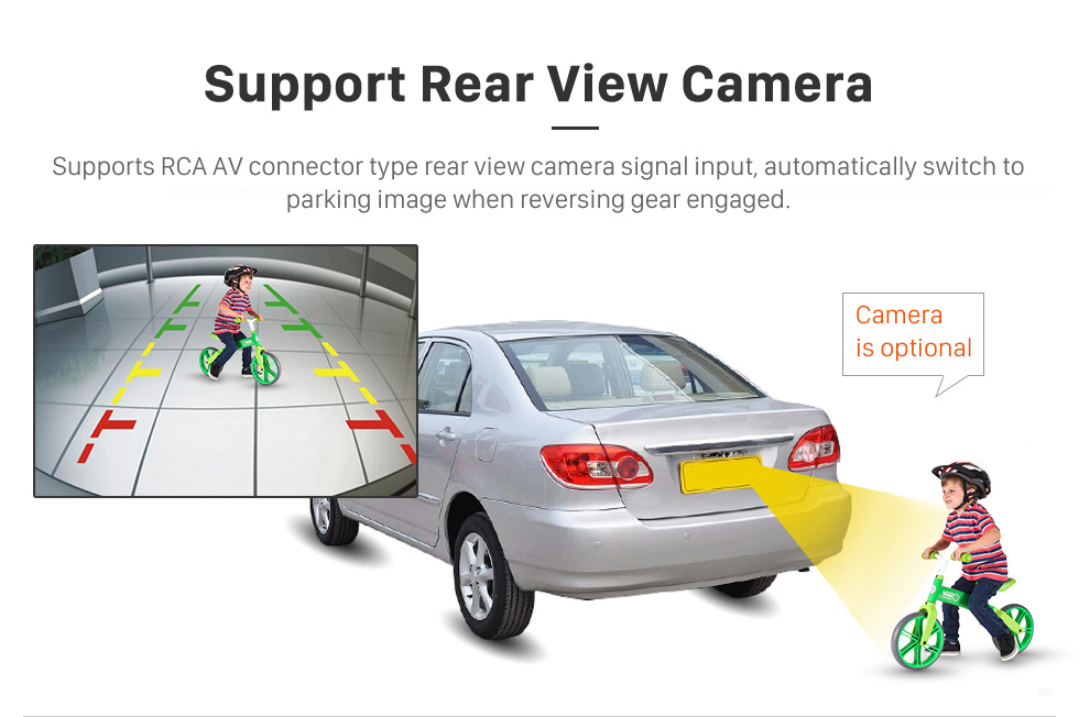 Seicane 9-дюймовый Android 11.0 для Peugeot 307 2007-2013 гг. GPS-навигация Радио с поддержкой сенсорного экрана Bluetooth HD TPMS DVR Камера Carplay DAB+