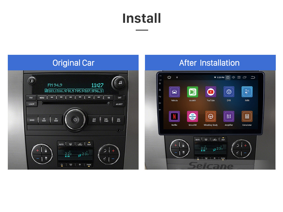 Seicane 10,1 pouces Android 11.0 pour 2019 Nissan Teana ALTIMA Radio de navigation GPS manuelle avec prise en charge de l&amp;#39;écran tactile Bluetooth HD TPMS DVR Caméra Carplay DAB +