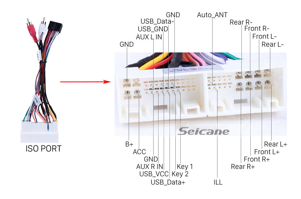 Seicane 9-дюймовый Android 11.0 для 2002 2003 2004 Mercedes Benz C W203 GPS-навигация Радио с Bluetooth HD Поддержка сенсорного экрана TPMS DVR Камера Carplay DAB +