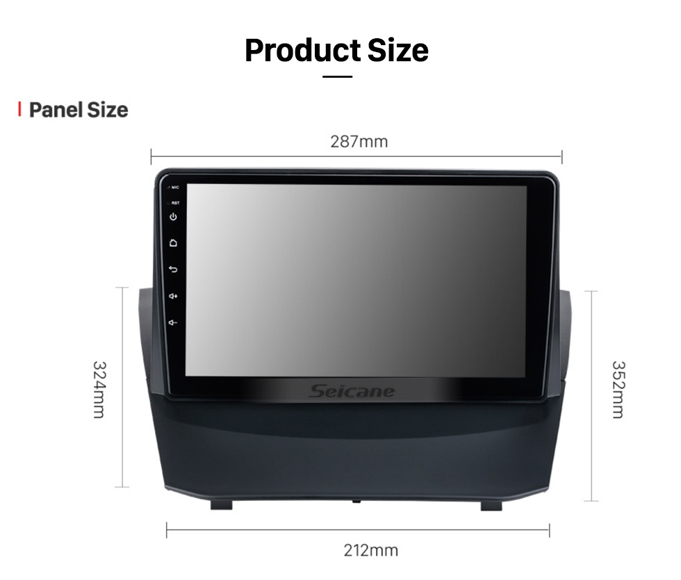 Seicane 9 polegadas android 11.0 para 2018 chanan alsvin gps navegação rádio com bluetooth hd touchscreen suporte tpms dvr carplay câmera dab +