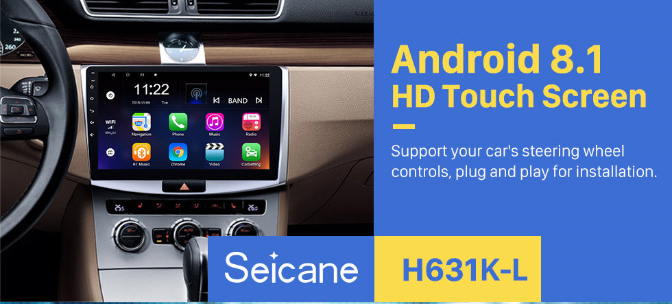 Seicane 2012 2013 2014 VW Volkswagen Magotan B7 Bora Golf 6 10.1 inch Android 8.1 HD Touchscreen GPS Navigation Radio with Bluetooth WIFI support 1080P Seicane 2012 2013 2014 VW Volkswagen Magotan B7 Bora Golf 6 10.1 inch Android 8.1 HD Touchscreen GPS Navigation Radio with Bluetooth WIFI support 1080P