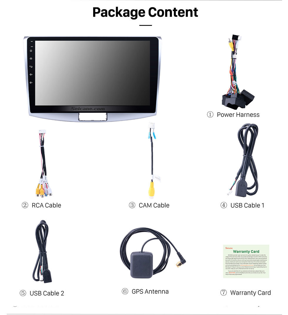 Seicane 2012 2013 2014 VW Volkswagen Magotan B7 Bora Golf 6 10.1 inch Android 8.1 HD Touchscreen GPS Navigation Radio with Bluetooth WIFI support 1080P Seicane 2012 2013 2014 VW Volkswagen Magotan B7 Bora Golf 6 10.1 inch Android 8.1 HD Touchscreen GPS Navigation Radio with Bluetooth WIFI support 1080P