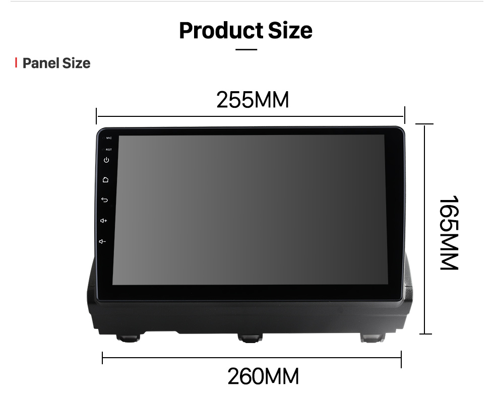 Seicane 10,1 pouces Android 12.0 pour 2018 Ford Explorer Système de navigation GPS stéréo avec prise en charge de l&amp;#39;écran tactile Bluetooth Caméra de recul