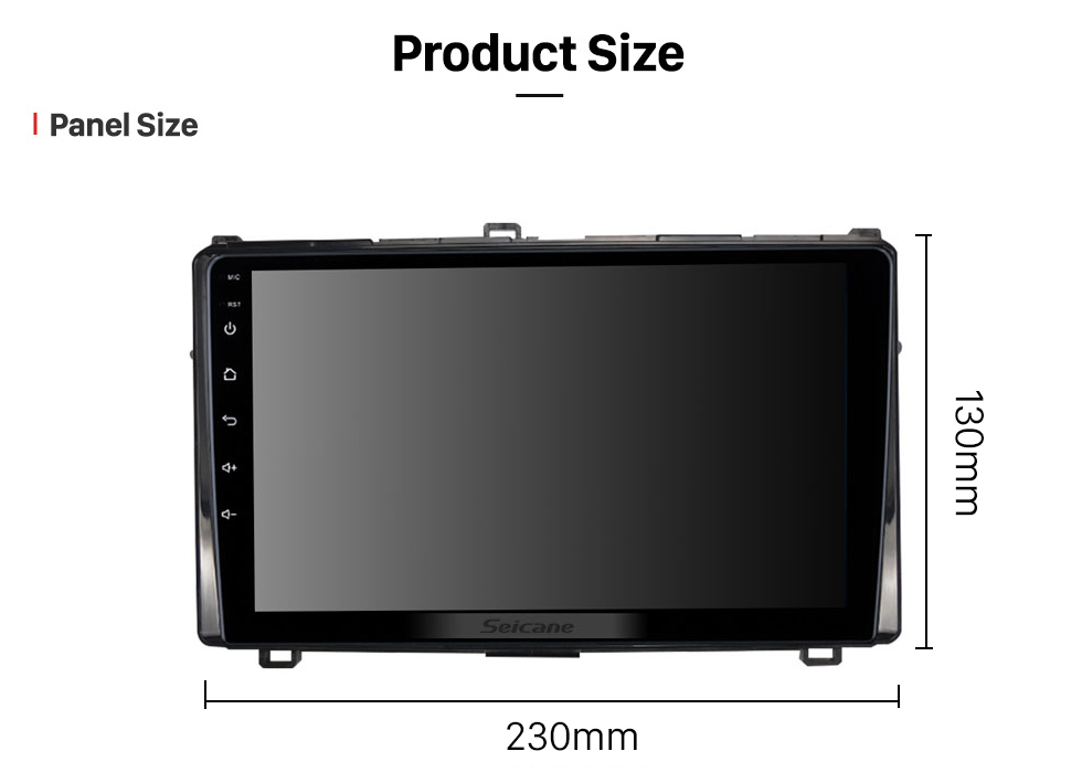 Seicane 9 polegadas android 13.0 para 2004-2007 ford mondeo sistema de navegação gps estéreo com suporte a tela de toque bluetooth câmera retrovisor