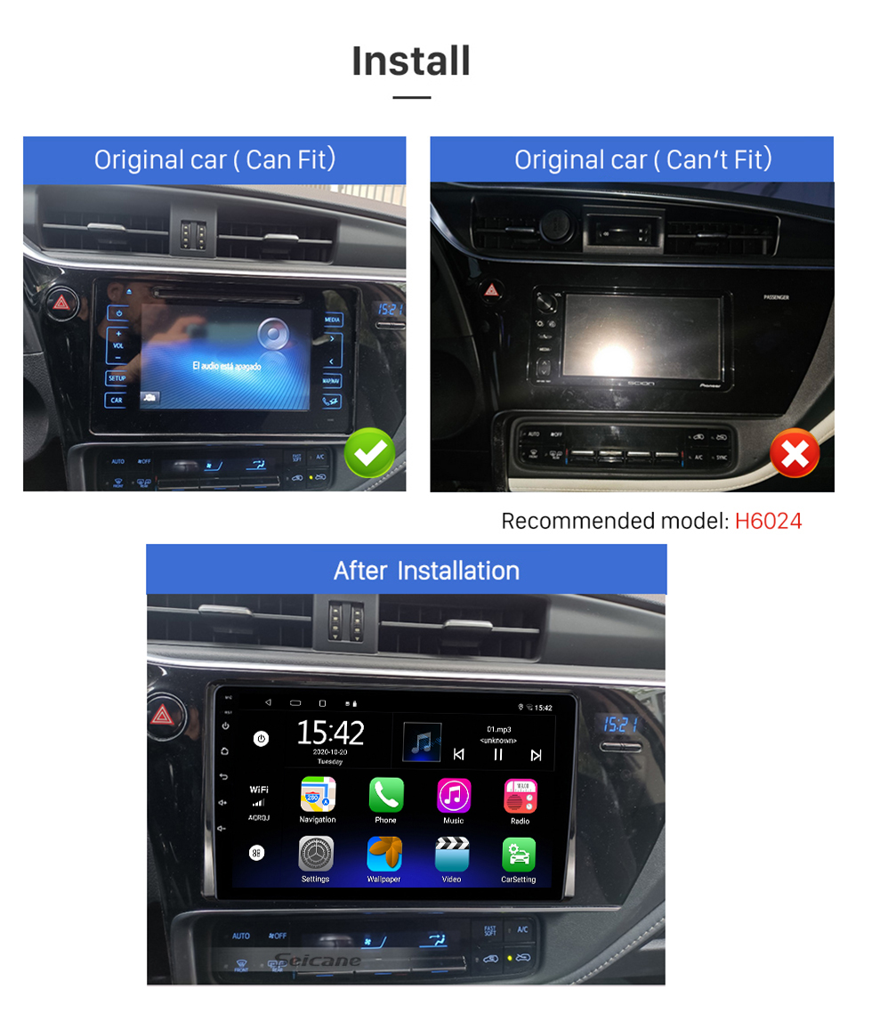 Seicane 9 pouces Android 13.0 pour 2004-2007 FORD MONDEO Système de navigation GPS stéréo avec prise en charge de l'écran tactile Bluetooth Caméra de recul Seicane 9 pouces Android 13.0 pour 2004-2007 FORD MONDEO Système de navigation GPS stéréo avec prise en charge de l'écran tactile Bluetooth Caméra de recul