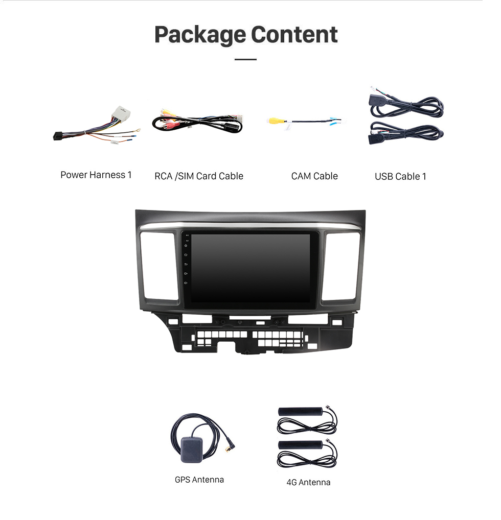Seicane Carplay 9 pulgadas Android 12.0 para 2010 MITSUBISHI LANCER FORTIS Navegación GPS Android Auto Radio con Bluetooth HD Soporte de pantalla táctil TPMS DVR DAB + Seicane Carplay 9 pulgadas Android 12.0 para 2010 MITSUBISHI LANCER FORTIS Navegación GPS Android Auto Radio con Bluetooth HD Soporte de pantalla táctil TPMS DVR DAB +