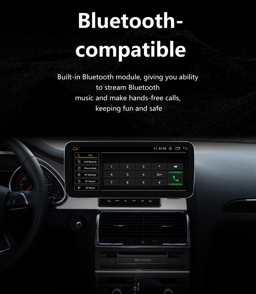 Seicane Android Auto HD Touchscreen 12,3 Zoll Android 11.0 Carplay GPS-Navigationsradio für 2005 2006 2007 2008–2015 AUDI Q7 mit Bluetooth AUX-Unterstützung, DVR-Lenkradsteuerung Seicane Android Auto HD Touchscreen 12,3 Zoll Android 11.0 Carplay GPS-Navigationsradio für 2005 2006 2007 2008–2015 AUDI Q7 mit Bluetooth AUX-Unterstützung, DVR-Lenkradsteuerung