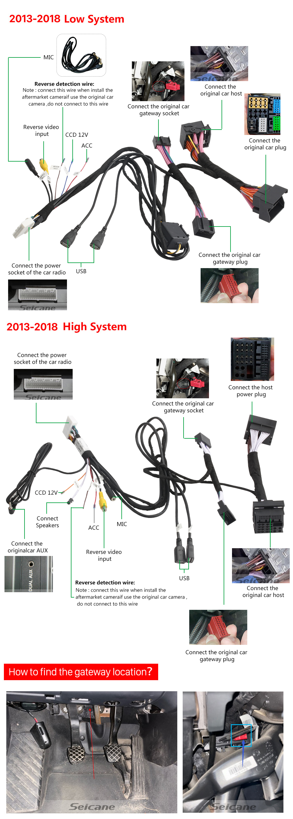 Seicane Carplay 10.25 pulgadas Android 11.0 para 2013-2015 2016 2017 2018 AUDI Q3 Radio HD Pantalla táctil Sistema de navegación GPS con Bluetooth