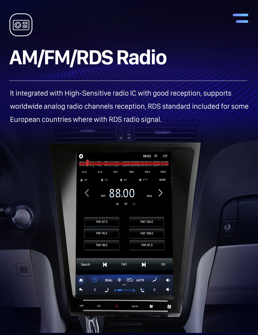 Seicane Carplay OEM 12,1 polegadas Android 10.0 para 2005 2006 2007-2010 LEXUS GS300 Radio Android Auto GPS Navigation System Com HD Touchscreen Bluetooth suporte OBD2 DVR Seicane Carplay OEM 12,1 polegadas Android 10.0 para 2005 2006 2007-2010 LEXUS GS300 Radio Android Auto GPS Navigation System Com HD Touchscreen Bluetooth suporte OBD2 DVR