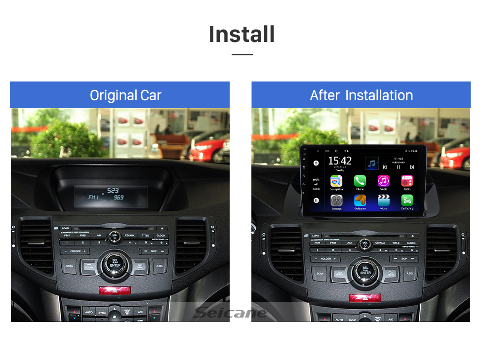 Seicane 9 inch Android 13.0 for 2009 2010 2011 2012 2013 HONDA SPIRIOR LHD Stereo GPS navigation system with Bluetooth TouchScreen support Rearview Camera Seicane 9 inch Android 13.0 for 2009 2010 2011 2012 2013 HONDA SPIRIOR LHD Stereo GPS navigation system with Bluetooth TouchScreen support Rearview Camera