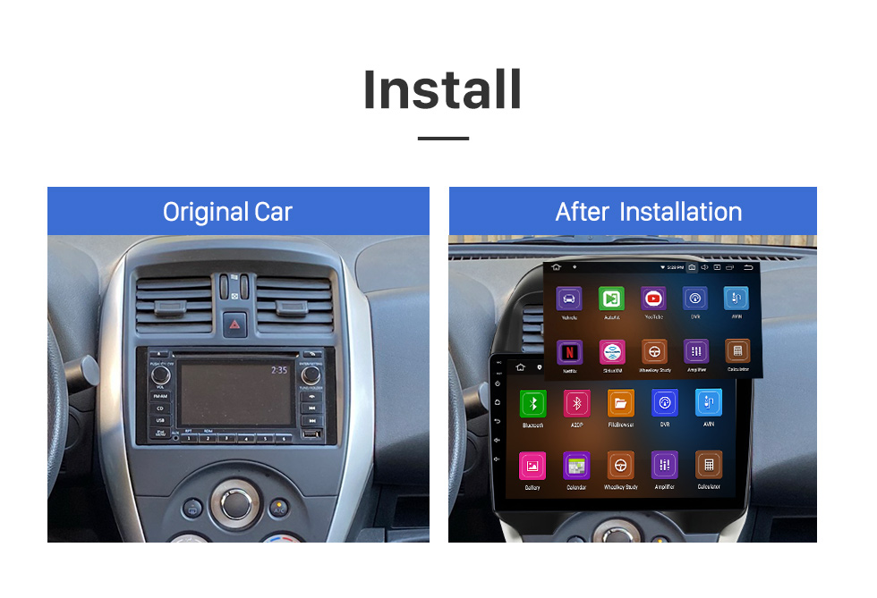 Seicane Carplay 10.1 pulgadas HD Pantalla táctil Android 12.0 para 2019 NISSAN SUNNY LHD Navegación GPS Android Auto Unidad principal Soporte DAB + OBDII WiFi Control del volante Seicane Carplay 10.1 pulgadas HD Pantalla táctil Android 12.0 para 2019 NISSAN SUNNY LHD Navegación GPS Android Auto Unidad principal Soporte DAB + OBDII WiFi Control del volante