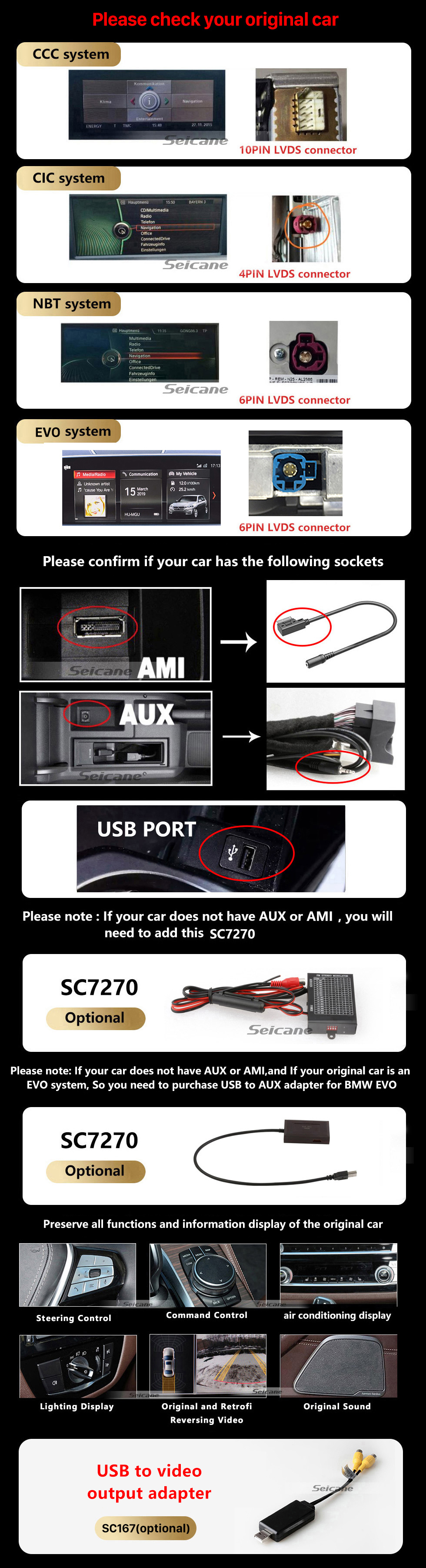 Seicane Android 11.0 Carplay stereo for BMW E87 2006-2010 2011 2012 Radio 12.3 inch HD Touchscreen GPS Navigation System with Bluetooth support SWC Seicane Android 11.0 Carplay stereo for BMW E87 2006-2010 2011 2012 Radio 12.3 inch HD Touchscreen GPS Navigation System with Bluetooth support SWC