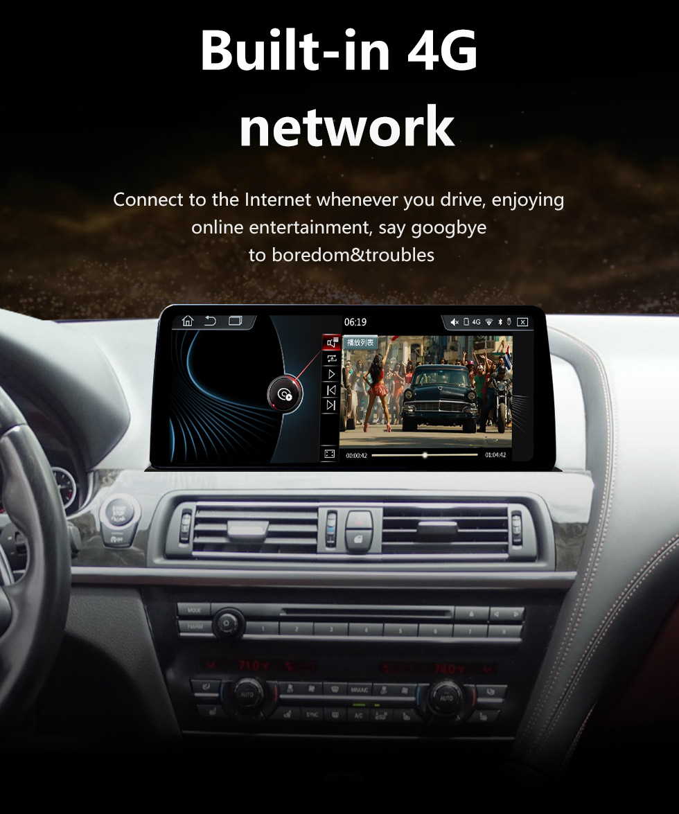 Seicane Carplay Android 11.0 12.3 inch for 2011 2012 2013-2016 BMW 6 Series F06 F12 640i 650i Radio HD Touchscreen GPS Navigation System with Bluetooth Seicane Carplay Android 11.0 12.3 inch for 2011 2012 2013-2016 BMW 6 Series F06 F12 640i 650i Radio HD Touchscreen GPS Navigation System with Bluetooth
