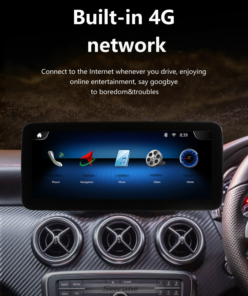 Seicane Carplay 10.25 inch Android Radio for 2012-2015 2016 2017 2018 2019 Mercedes A Class W176 A160 180 A200 A250 A260 GLA X156 GLA200 GLA220 GLA260 CLA C117 CLA180 CLA200 CLA220 CLA260 Radio GPS Navigation System With HD Touchscreen Bluetooth Seicane Carplay 10.25 inch Android Radio for 2012-2015 2016 2017 2018 2019 Mercedes A Class W176 A160 180 A200 A250 A260 GLA X156 GLA200 GLA220 GLA260 CLA C117 CLA180 CLA200 CLA220 CLA260 Radio GPS Navigation System With HD Touchscreen Bluetooth