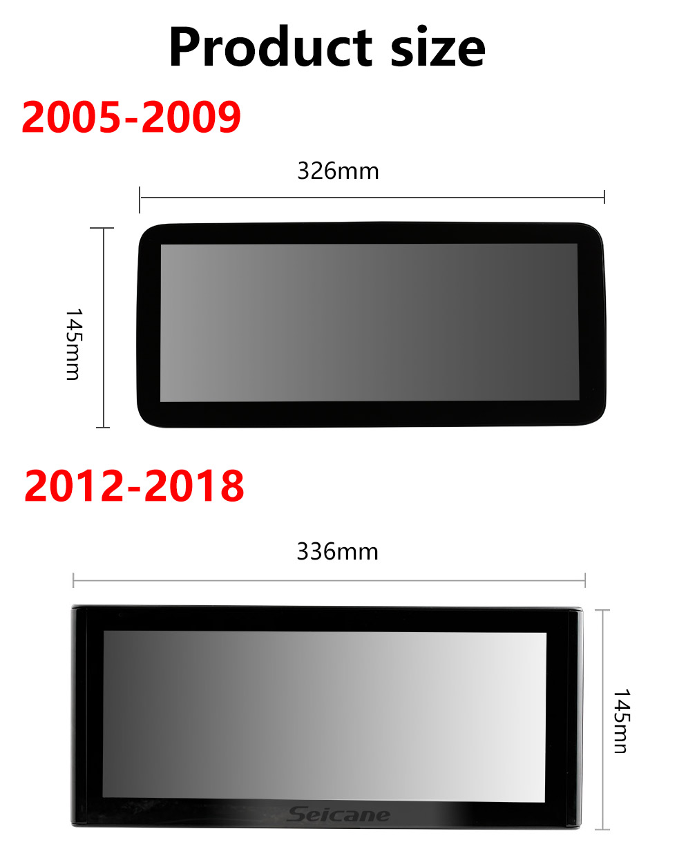 Seicane 12,3 pulgadas Android 11,0 para 2005-2017 2018 2019 Audi A6 A7 coche estéreo Bluetooth HD pantalla táctil Carplay sistema de navegación GPS