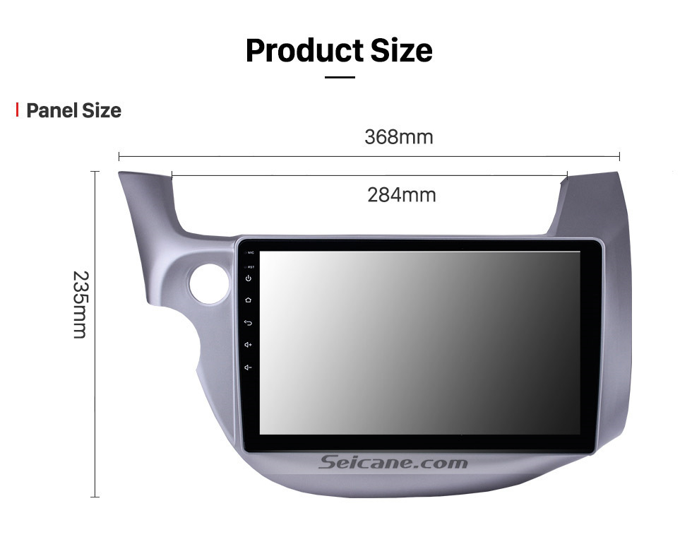 Seicane 2007 2008 2009-2013 Honda Fit Left hand driver 10.1 inch Android 8.1 HD 1024*600 Touchscreen GPS Navigation system with Bluetooth WIFI Mirror link Steering Wheel Control Seicane 2007 2008 2009-2013 Honda Fit Left hand driver 10.1 inch Android 8.1 HD 1024*600 Touchscreen GPS Navigation system with Bluetooth WIFI Mirror link Steering Wheel Control