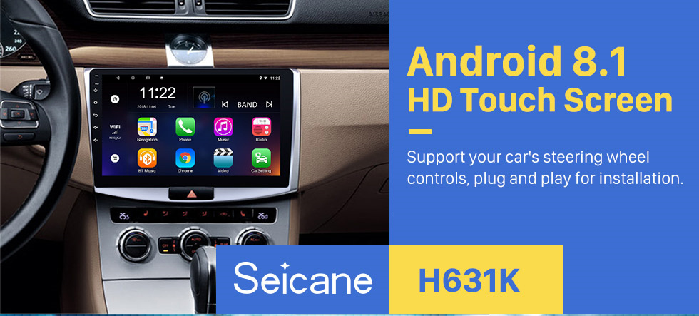 Seicane 2012 2013 2014 VW Volkswagen Magotan B7 Bora Golf 6 10.1 inch Android 8.1 HD 1024*600 Touchscreen Radio GPS Navigation system with Bluetooth Music Audio Mirror link WIFI 1080P Steering Wheel Control Seicane 2012 2013 2014 VW Volkswagen Magotan B7 Bora Golf 6 10.1 inch Android 8.1 HD 1024*600 Touchscreen Radio GPS Navigation system with Bluetooth Music Audio Mirror link WIFI 1080P Steering Wheel Control