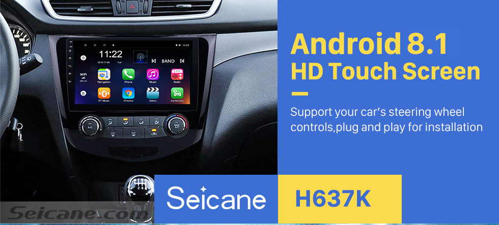 Seicane 10.1 inch 2012 2013 2014 2015 2016 2017 Nissan Qashqai Android 8.1 Radio GPS Navigation Support Bluetooth USB WIFI 1080P Video Mirror Link DVR Rearview Camera Seicane 10.1 inch 2012 2013 2014 2015 2016 2017 Nissan Qashqai Android 8.1 Radio GPS Navigation Support Bluetooth USB WIFI 1080P Video Mirror Link DVR Rearview Camera