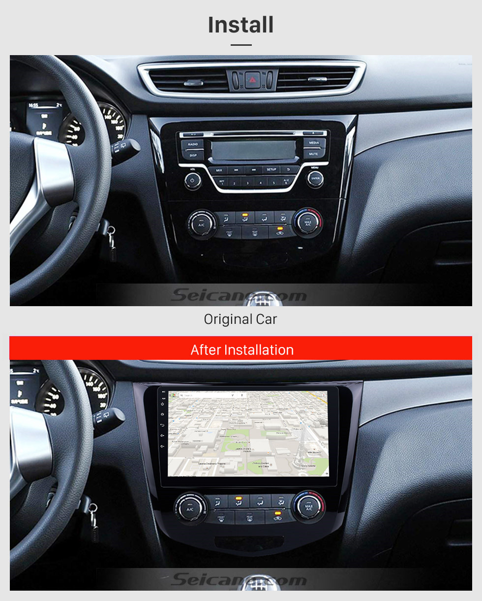 Seicane 10.1 inch 2012 2013 2014 2015 2016 2017 Nissan Qashqai Android 8.1 Radio GPS Navigation Support Bluetooth USB WIFI 1080P Video Mirror Link DVR Rearview Camera Seicane 10.1 inch 2012 2013 2014 2015 2016 2017 Nissan Qashqai Android 8.1 Radio GPS Navigation Support Bluetooth USB WIFI 1080P Video Mirror Link DVR Rearview Camera