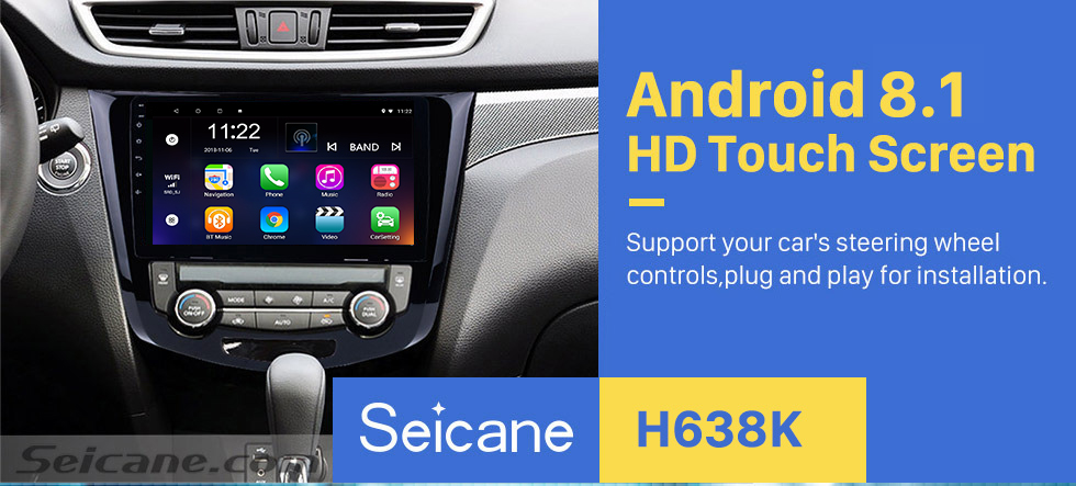 Seicane 10,1 Zoll Android 8.1 2014 Nissan QashQai X-Trail Radio Bluetooth Aftermarket OEM GPS-System 3G WiFi TV-Spiegel-Link Seicane 10,1 Zoll Android 8.1 2014 Nissan QashQai X-Trail Radio Bluetooth Aftermarket OEM GPS-System 3G WiFi TV-Spiegel-Link
