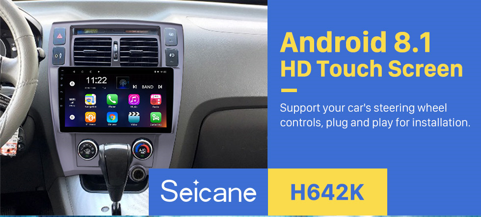Seicane 10.1 Pouces Android 8.1 HD Écran Tactile Radio Pour 2006-2013 Hyundai Tucson LHD GPS Navigation Voiture Stéréo Bluetooth Soutien Miroir Lien OBD2 3G WiFi DVR 1080 P Vidéo Volant Contrôle Seicane 10.1 Pouces Android 8.1 HD Écran Tactile Radio Pour 2006-2013 Hyundai Tucson LHD GPS Navigation Voiture Stéréo Bluetooth Soutien Miroir Lien OBD2 3G WiFi DVR 1080 P Vidéo Volant Contrôle