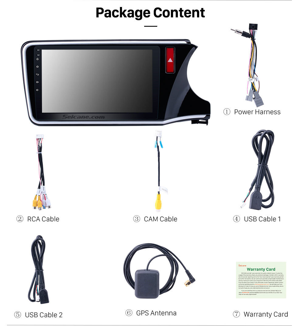Seicane 10.1 polegada 1024 * 600 Ecrã Tátil Android 8.1 2014 2015 2016 2017 HONDA City RHD Rádio com 3G WI-FI Câmera de Backup De Música Bluetooth TV Digital de Controle de Volante USB OBD2 TPMS Seicane 10.1 polegada 1024 * 600 Ecrã Tátil Android 8.1 2014 2015 2016 2017 HONDA City RHD Rádio com 3G WI-FI Câmera de Backup De Música Bluetooth TV Digital de Controle de Volante USB OBD2 TPMS