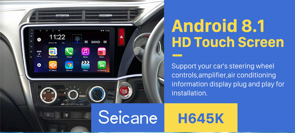 Seicane 10.1 polegada 1024 * 600 Ecrã Tátil Android 8.1 2014 2015 2016 2017 HONDA City RHD Rádio com 3G WI-FI Câmera de Backup De Música Bluetooth TV Digital de Controle de Volante USB OBD2 TPMS Seicane 10.1 polegada 1024 * 600 Ecrã Tátil Android 8.1 2014 2015 2016 2017 HONDA City RHD Rádio com 3G WI-FI Câmera de Backup De Música Bluetooth TV Digital de Controle de Volante USB OBD2 TPMS