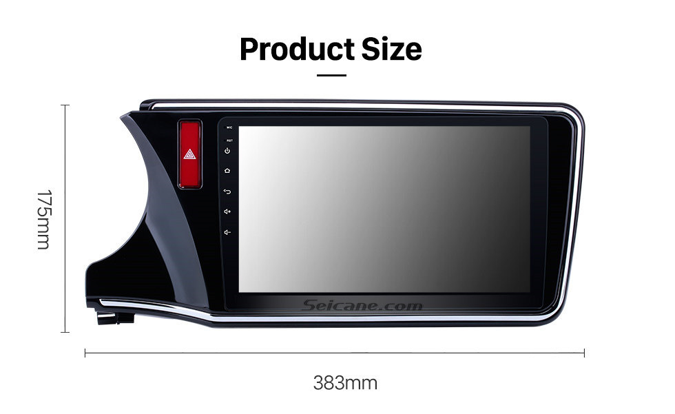 Seicane 2014 2015 2016 2017 Honda CITY Left Android 8.1 10.1 inch HD 1024*600 Touchscreen Radio GPS Sat Nav support WIFI USB Bluetooth Music Audio system 1080P Mirror link DVR OBD2 Seicane 2014 2015 2016 2017 Honda CITY Left Android 8.1 10.1 inch HD 1024*600 Touchscreen Radio GPS Sat Nav support WIFI USB Bluetooth Music Audio system 1080P Mirror link DVR OBD2
