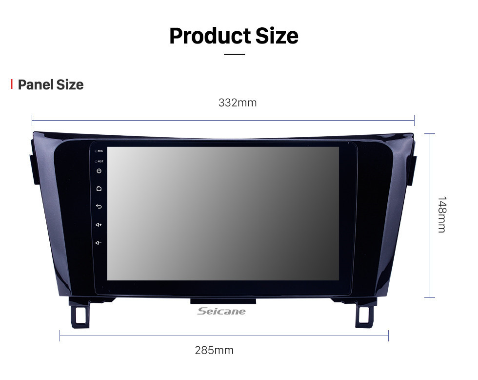 Seicane 9 inch Android 8.1 GPS Radio Bluetooth Multimedia Navigation System for 2013 2014 Nissan X-Trail with 3G WiFi Mirror Link Touch Screen OBD2 Steering Wheel Control Auto A/V USB SD Seicane 9 inch Android 8.1 GPS Radio Bluetooth Multimedia Navigation System for 2013 2014 Nissan X-Trail with 3G WiFi Mirror Link Touch Screen OBD2 Steering Wheel Control Auto A/V USB SD