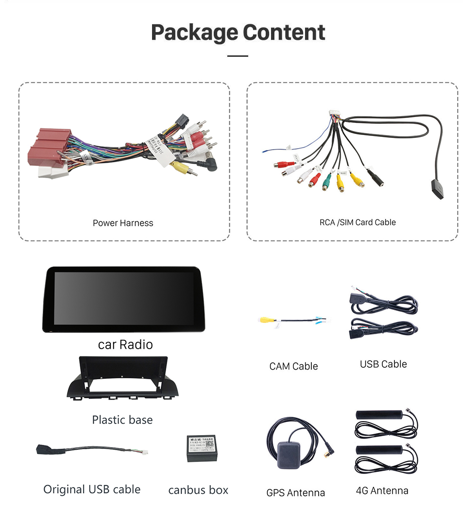 Seicane 12,3 Zoll Android 12.0 für 2021 TOYOTA Sienna Stereo-GPS-Navigationssystem mit Bluetooth-Touchscreen-Unterstützung Rückfahrkamera