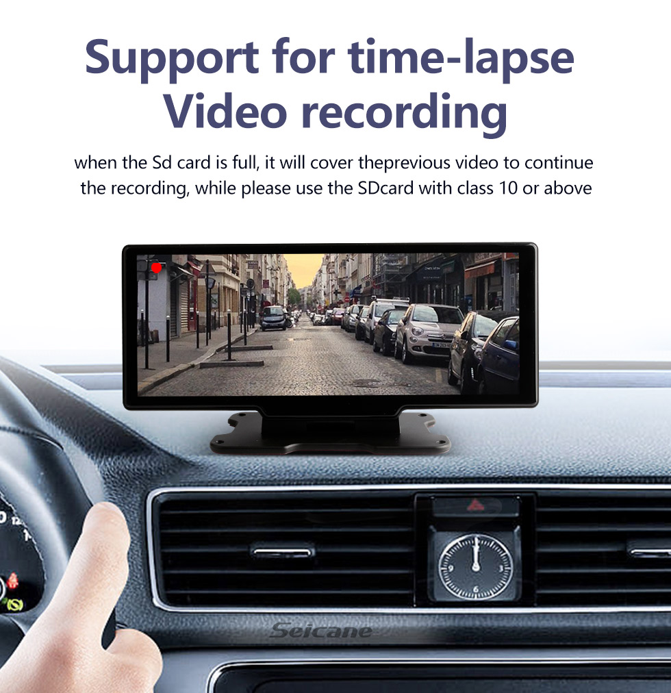 Seicane 3A Buck Line Time Lapse Video Recording for AUX USB 24 Hours Parking Monitoring Car Camera DVR Cable Length accessories