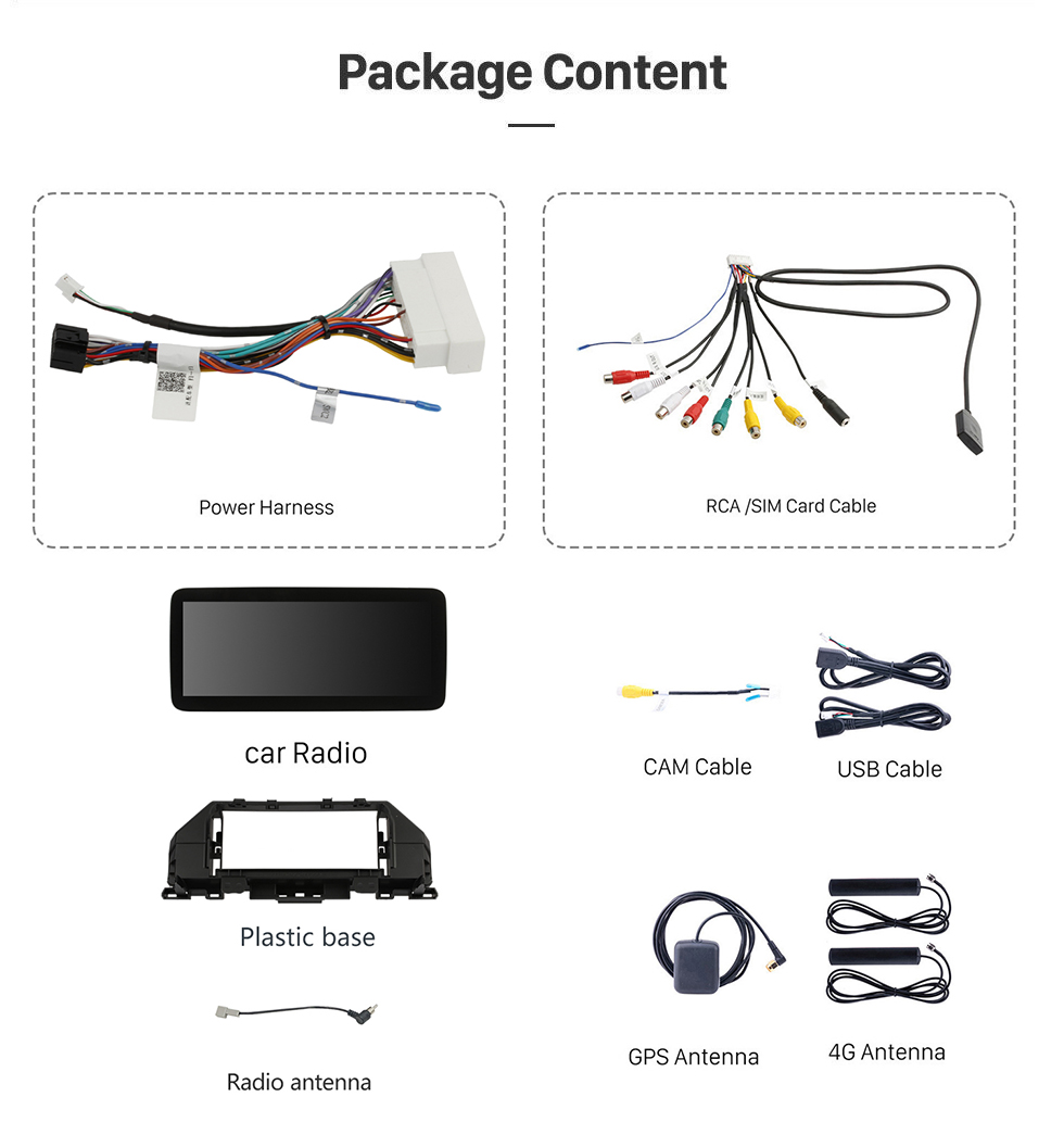 Seicane 12.3 pulgadas Android 12.0 para 2019 2020 2021 2022 KIA K3 Sistema de navegación GPS estéreo con soporte de pantalla táctil Bluetooth Cámara de visión trasera