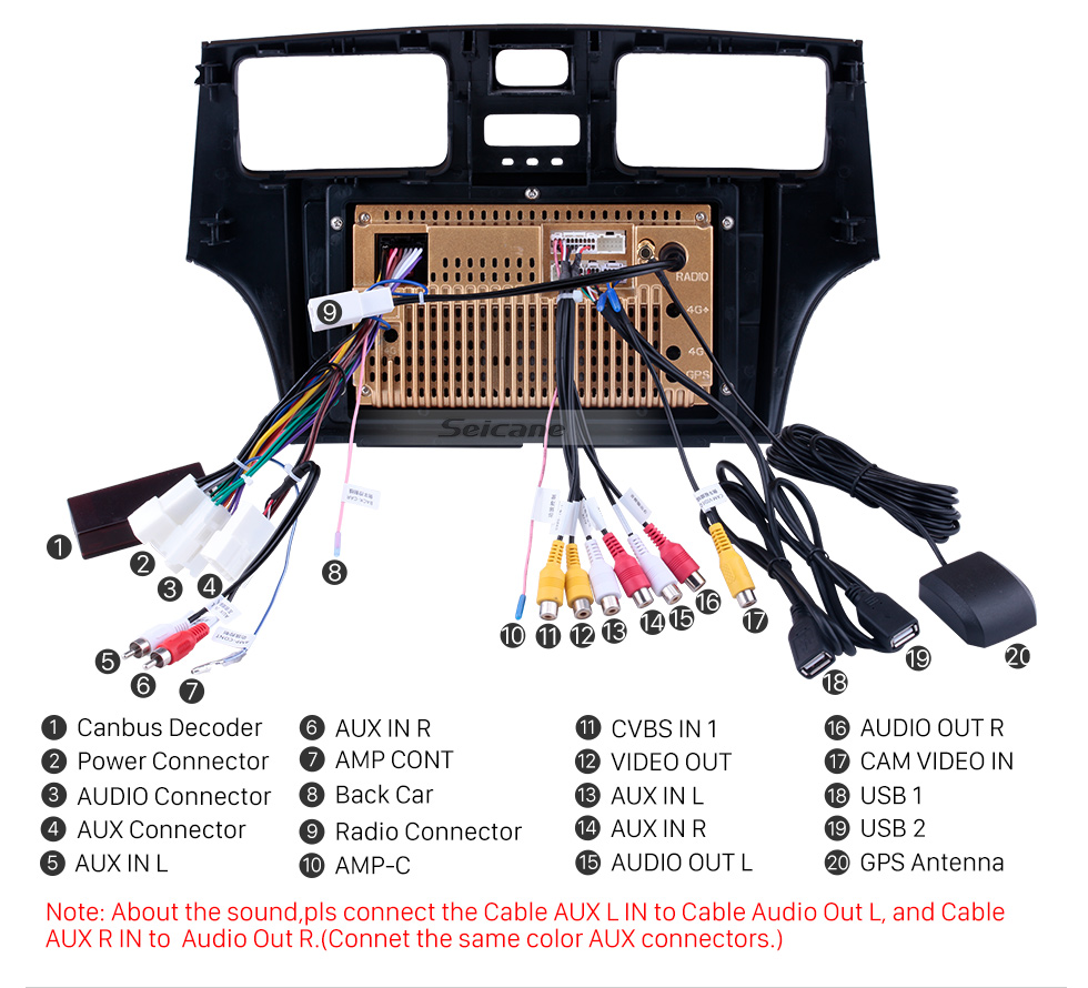 Seicane 2001-2005 Lexus ES300 9 pulgadas Android 8.1 Navegación GPS Reproductor multimedia con 1024 * 600 Pantalla táctil 3G WiFi AM Radio FM Música Bluetooth Enlace USB Espejo Soporte del control del volante DVR OBD2 Cámara de respaldo Seicane 2001-2005 Lexus ES300 9 pulgadas Android 8.1 Navegación GPS Reproductor multimedia con 1024 * 600 Pantalla táctil 3G WiFi AM Radio FM Música Bluetooth Enlace USB Espejo Soporte del control del volante DVR OBD2 Cámara de respaldo