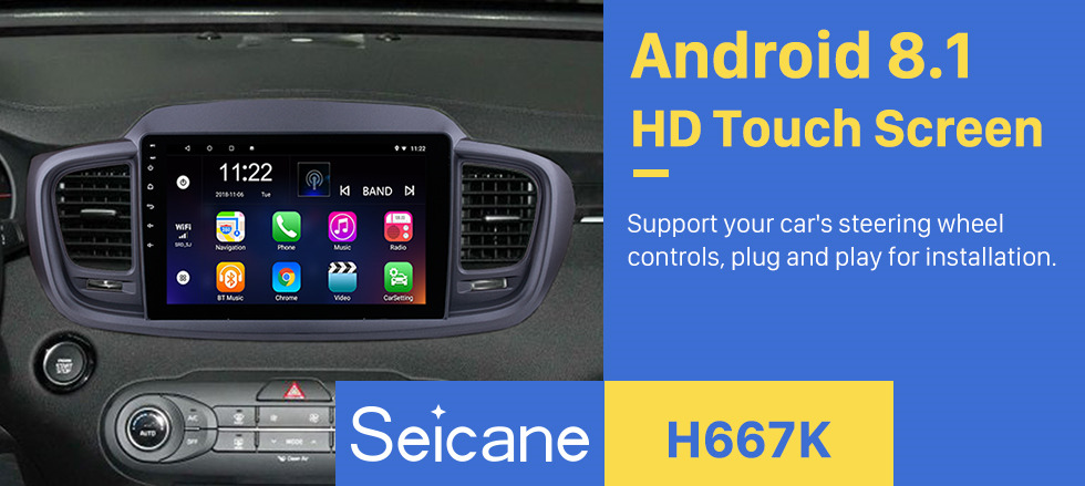 Seicane 10.1 inch Android 8.1 1024*600 Touch Screen Radio Car Multimedia Player For 2015 2016 KIA SORENTO GPS Navigation upgrade Head unit with 3G WiFi Radio Bluetooth Music USB Mirror Link support DVR OBD2 Backup Camera Steering Wheel Control TPMS Seicane 10.1 inch Android 8.1 1024*600 Touch Screen Radio Car Multimedia Player For 2015 2016 KIA SORENTO GPS Navigation upgrade Head unit with 3G WiFi Radio Bluetooth Music USB Mirror Link support DVR OBD2 Backup Camera Steering Wheel Control TPMS
