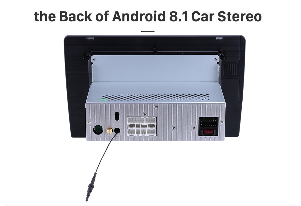 Seicane 9 polegada HD Touchscreen Android 8.1 Rádio para 2015 Toyota INNOVA Navegação GPS SWC Bluetooth USB WIFI Retrovisor Carplay Vídeo suporte DVR TPMS