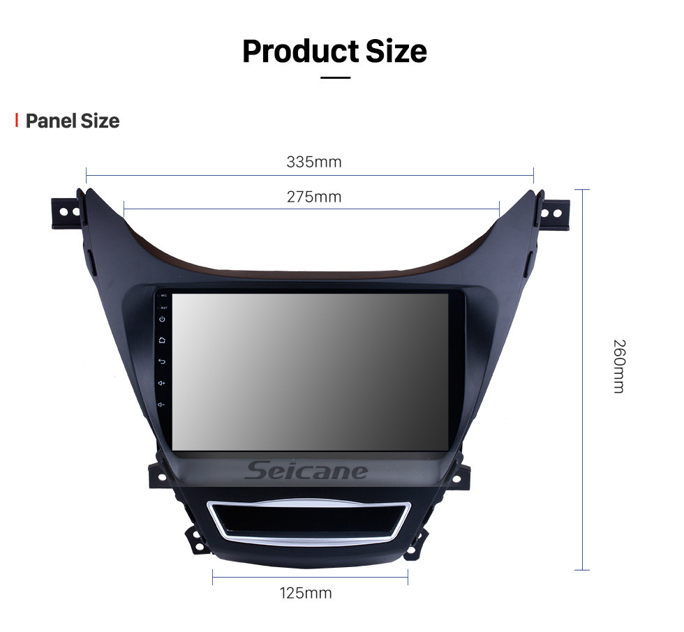 Seicane Android 8.1 2012-2014 Hyundai Elantra 9 inch HD Touchscreen Radio Bluetooth GPS Navigation Multimedia Player WIFI USB Carplay SWC support OBD DVR Seicane Android 8.1 2012-2014 Hyundai Elantra 9 inch HD Touchscreen Radio Bluetooth GPS Navigation Multimedia Player WIFI USB Carplay SWC support OBD DVR